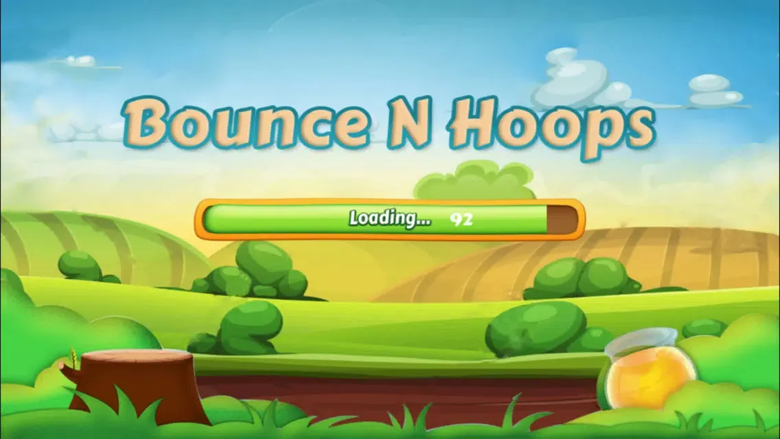 Capturas de tela do Bounce N Hoops