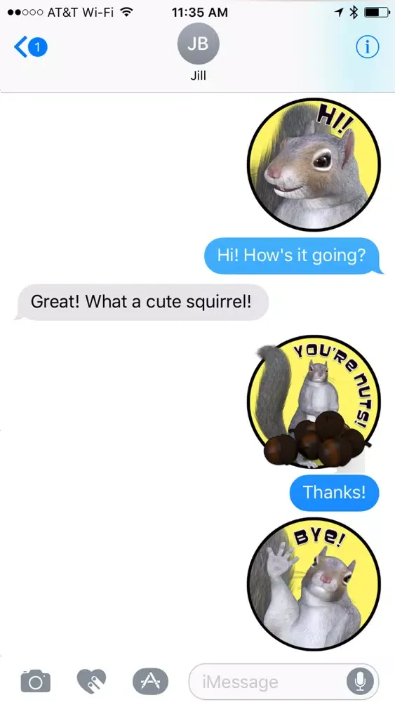Captures d'écran de Squirrel Sensation