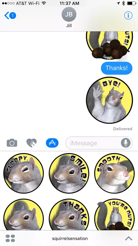 Captures d'écran de Squirrel Sensation