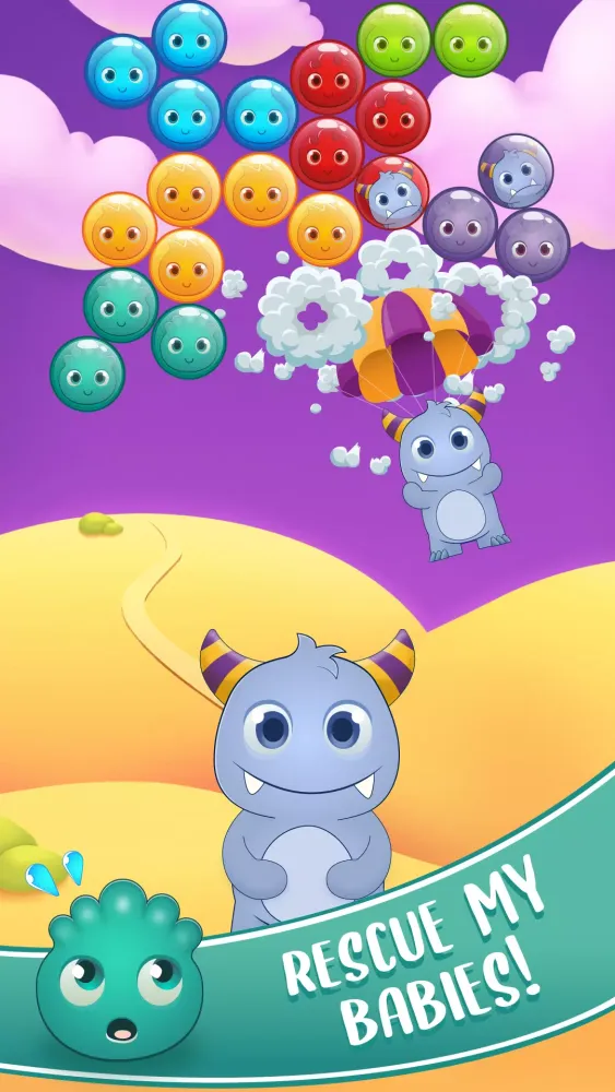 Bubble friends rescue Screenshots