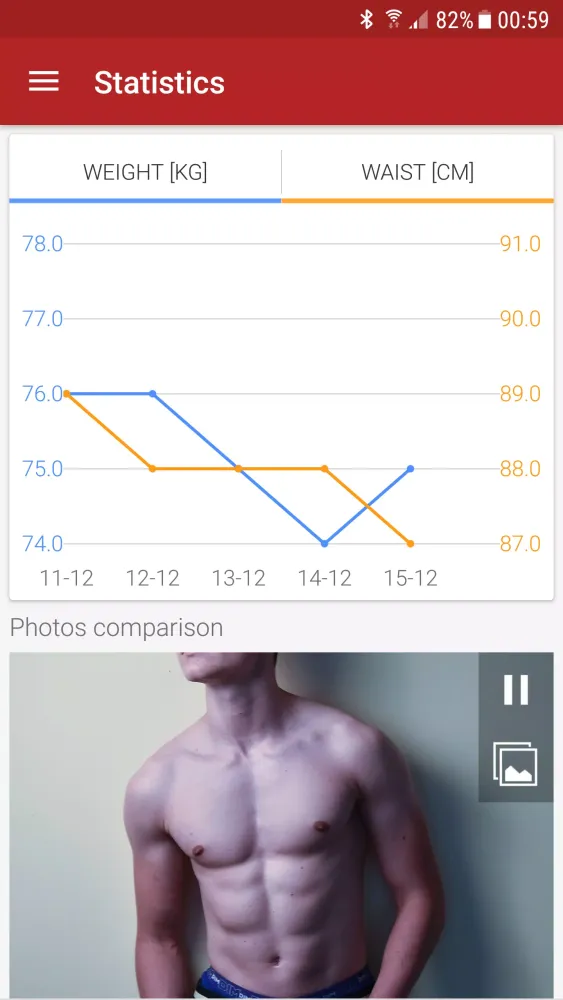 Capturas de pantalla de Abs workout A6W - flat belly