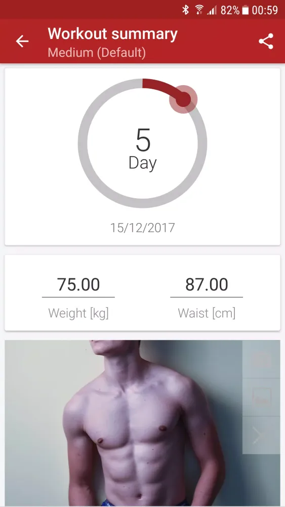 Capturas de pantalla de Abs workout A6W - flat belly