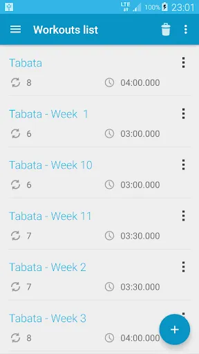 HIIT - interval training timer Screenshots