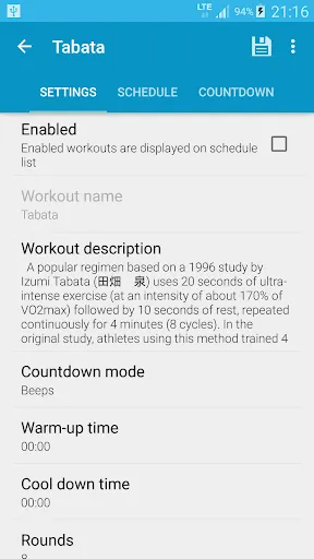 HIIT - interval training timer Screenshots