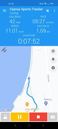 Caynax - Running & Cycling GPS Screenshots