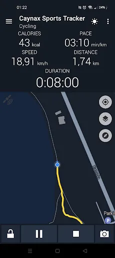 Caynax - Running & Cycling GPS Screenshots