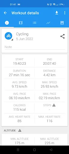 Caynax - Running & Cycling GPS Screenshots