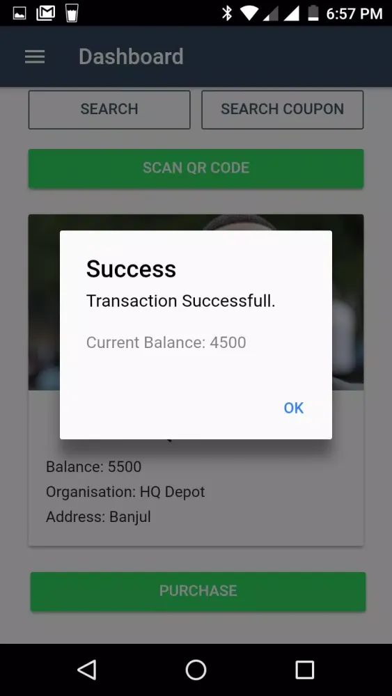 Cayor Fuel eVoucher Screenshots