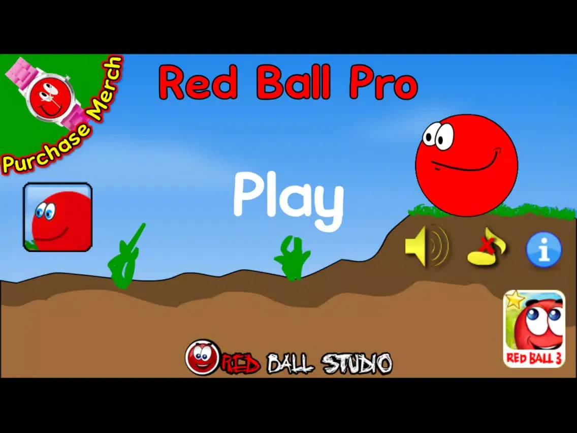 Ảnh chụp màn hình của Red Ball Pro iPad 