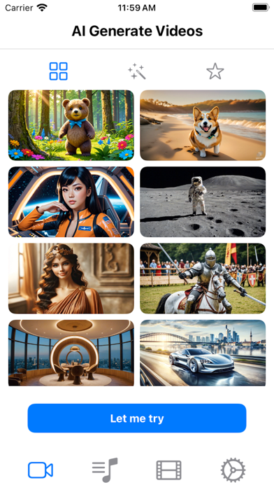 Magic AI Video-Video Generator স্ক্রিনশট