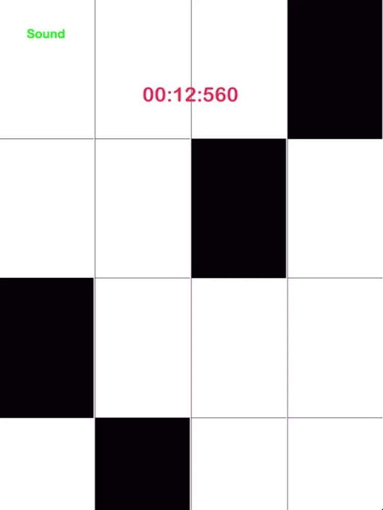 Don't Touch The White Tile Please iPad  スクリーンショット
