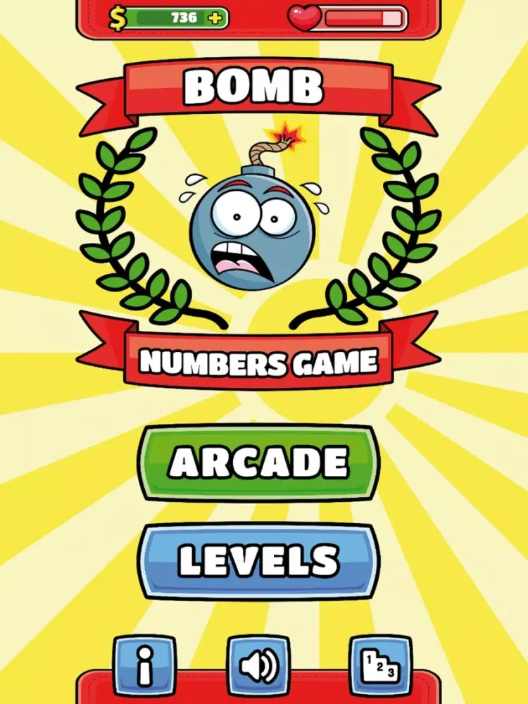 Bomb - Numbers game iPad  स्क्रीनशॉट