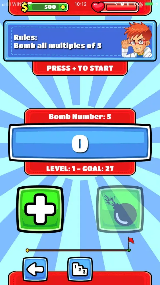 Bomb - Numbers game स्क्रीनशॉट
