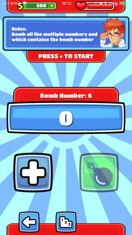 Bomb - Numbers game स्क्रीनशॉट