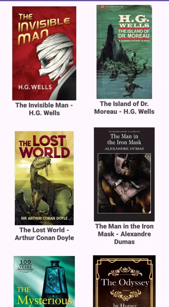Capturas de pantalla de Readmate: 60+ Classic Books