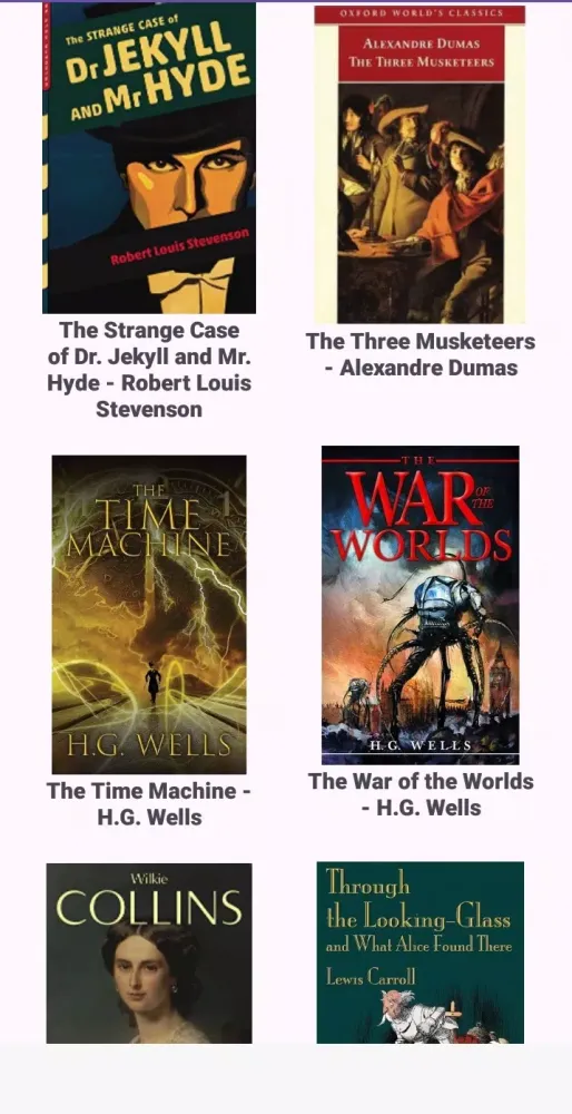 Capturas de pantalla de Readmate: 60+ Classic Books