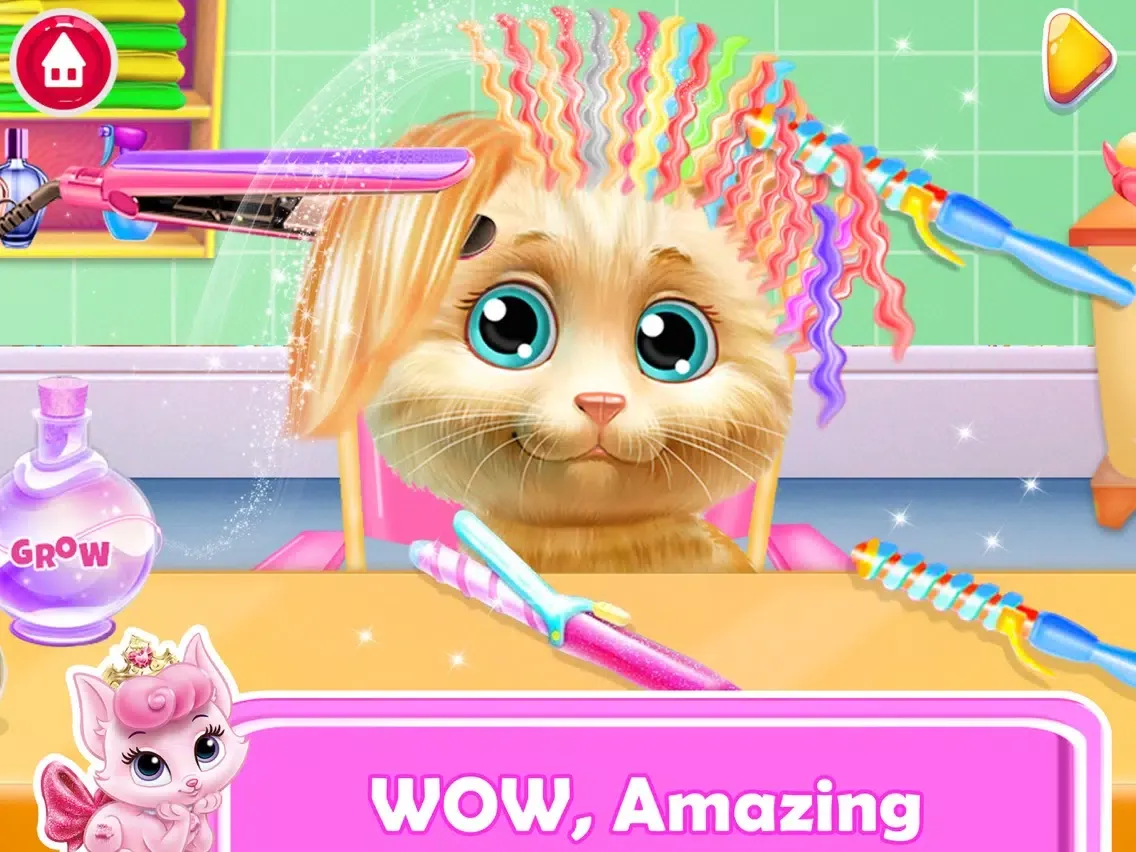 Zrzuty ekranu Kitty Hair Salon Makeover iPad 