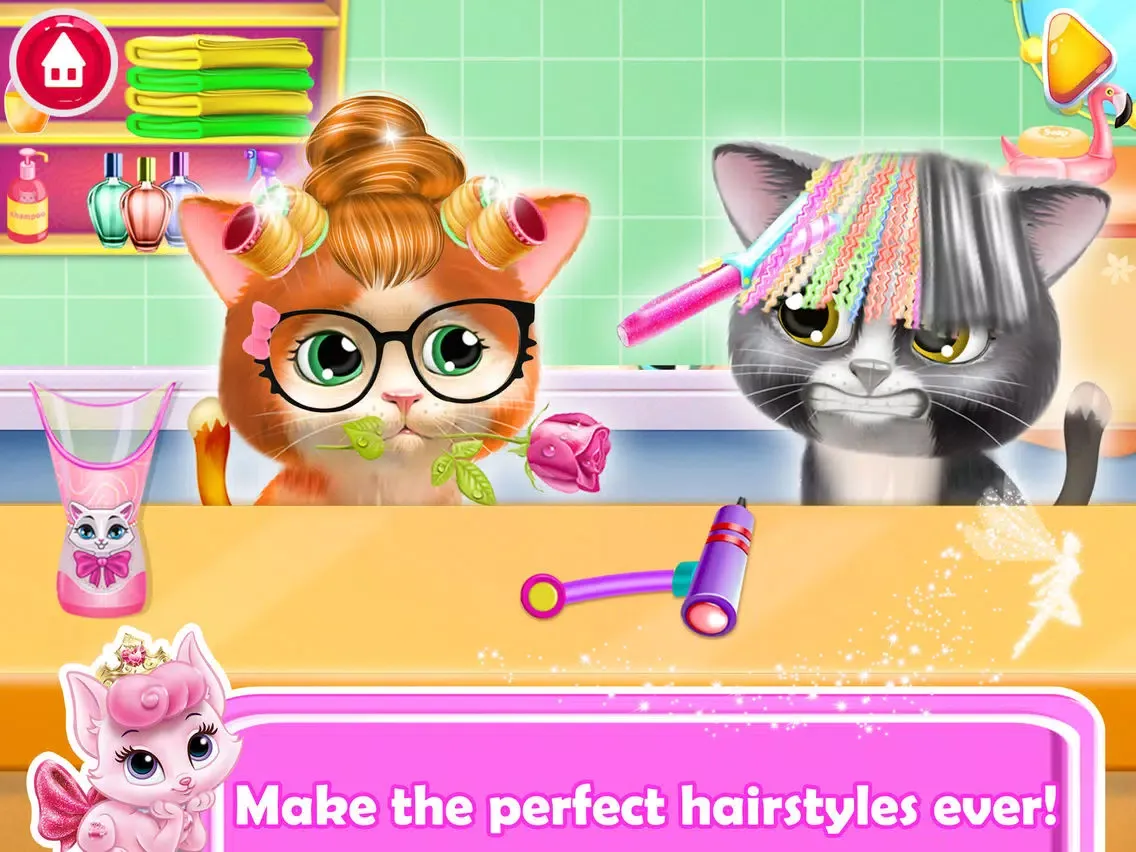 Zrzuty ekranu Kitty Hair Salon Makeover iPad 