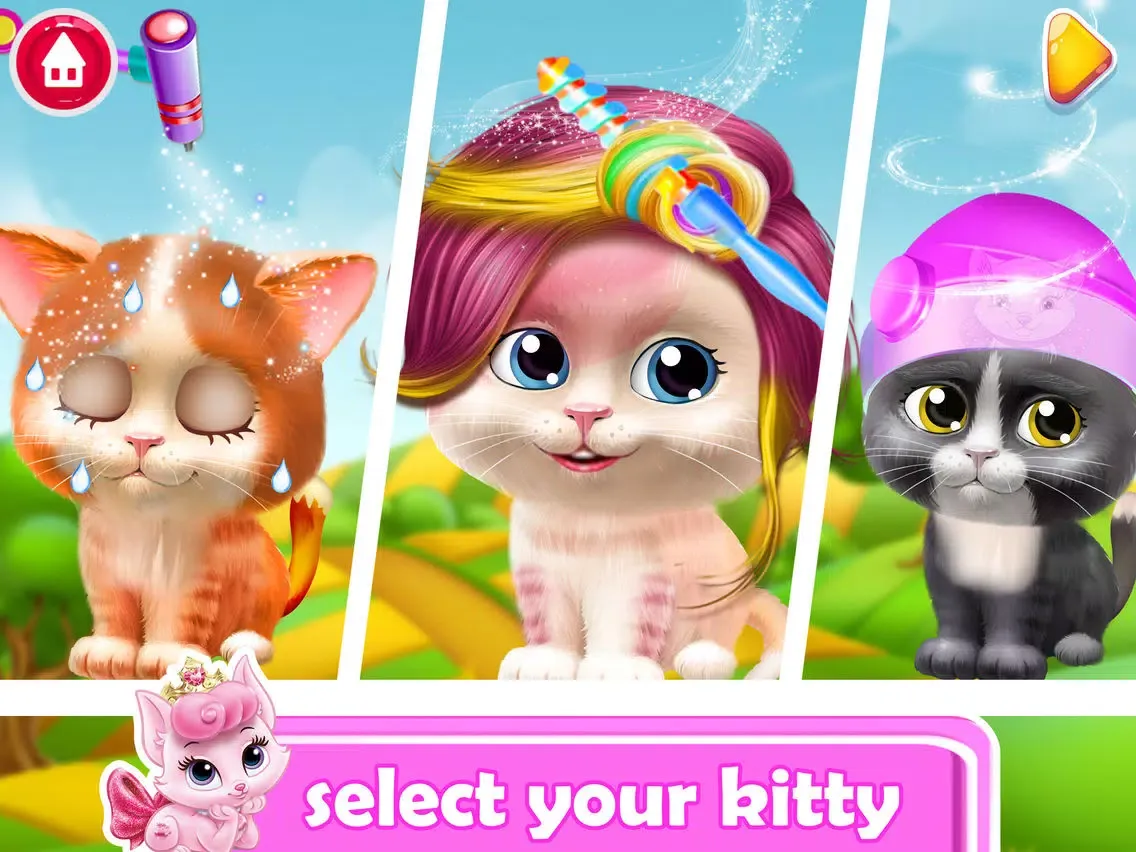 Zrzuty ekranu Kitty Hair Salon Makeover iPad 
