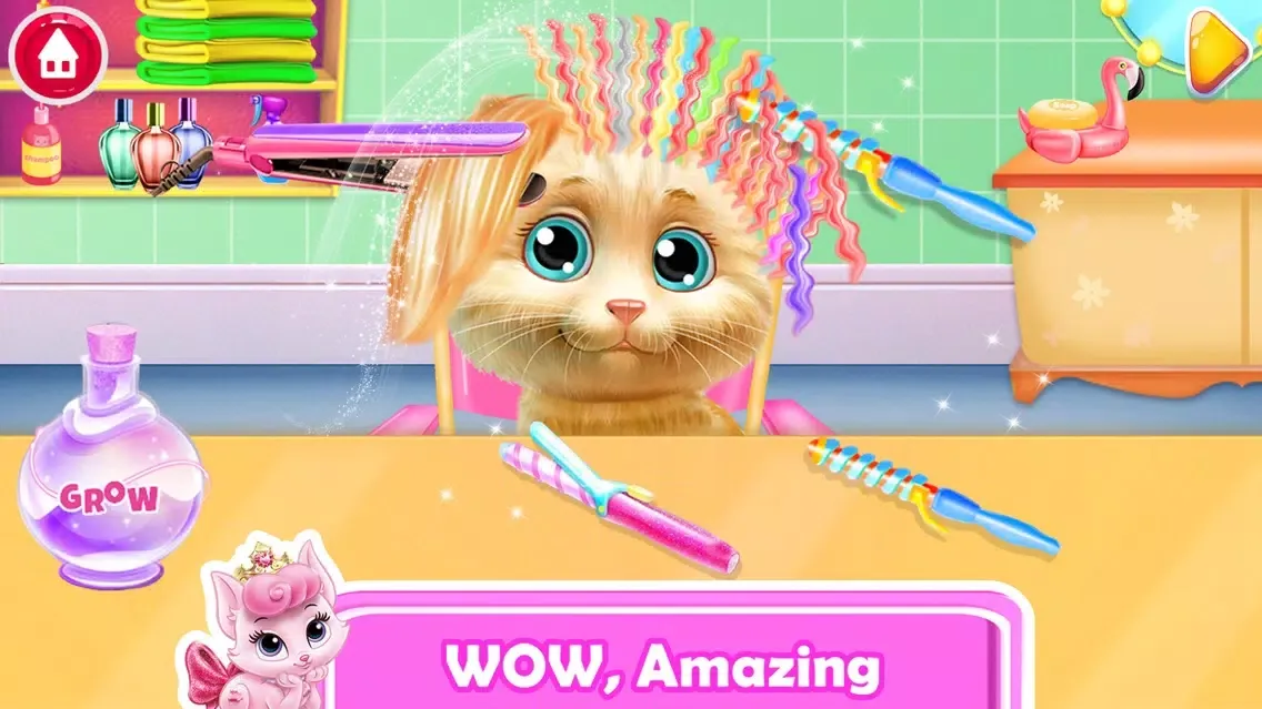 Zrzuty ekranu Kitty Hair Salon Makeover