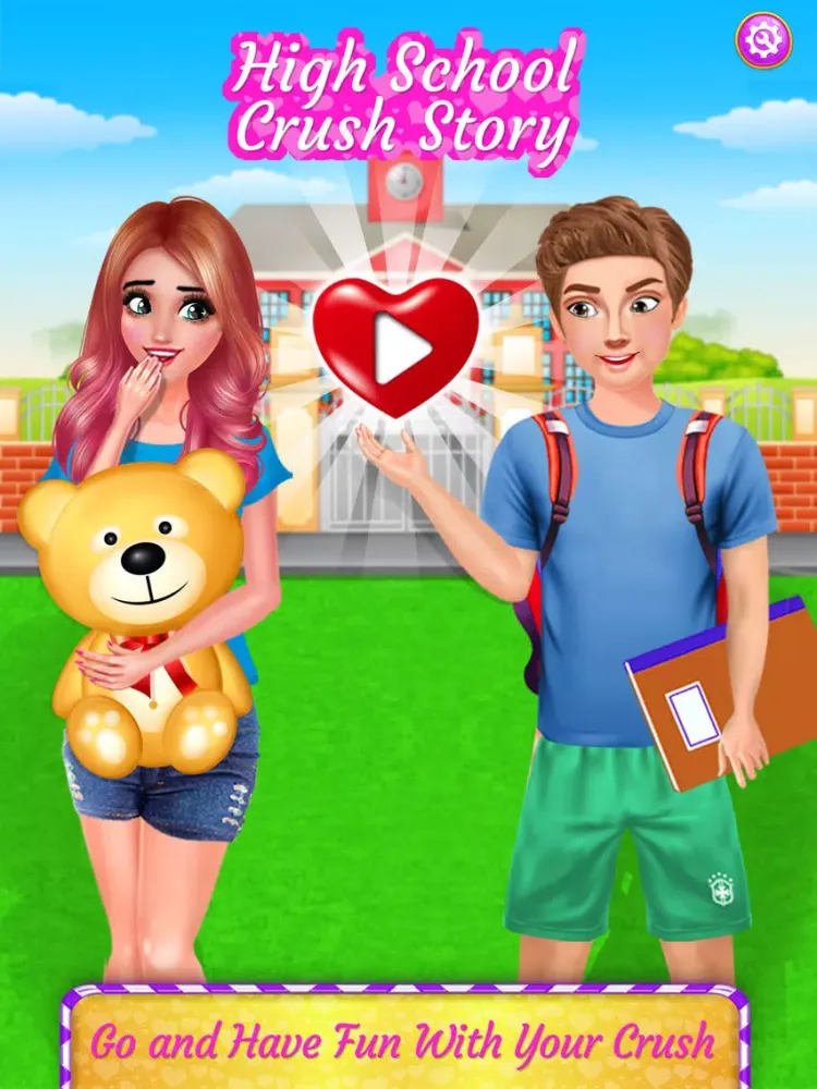 Capturas de pantalla de Highschool Crush Love Dressup iPad 