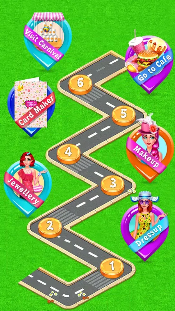 Capturas de pantalla de Highschool Crush Love Dressup