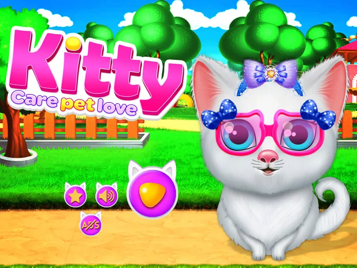 Capturas de tela do Cute Kitty Care Pet Daycare iPad 
