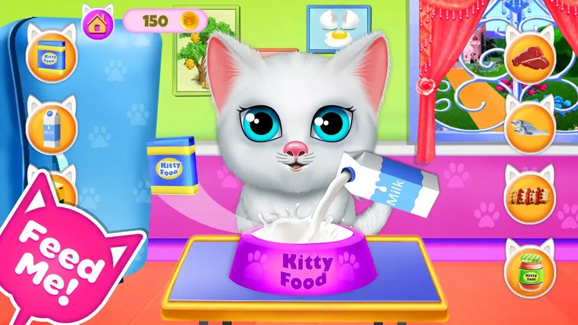 Capturas de tela do Cute Kitty Care Pet Daycare