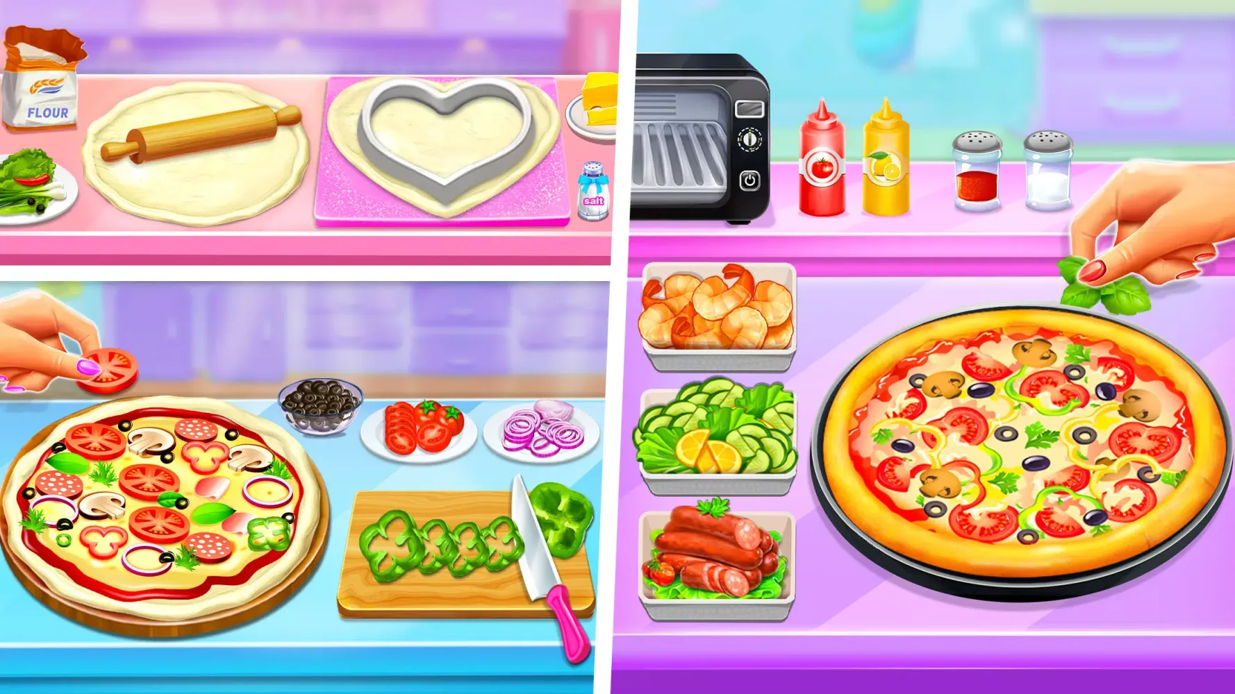 Pizza Maker Chef: Pizza Games應用截圖