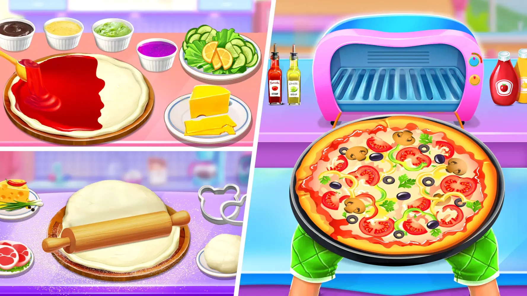 Pizza Maker Chef: Pizza Games應用截圖