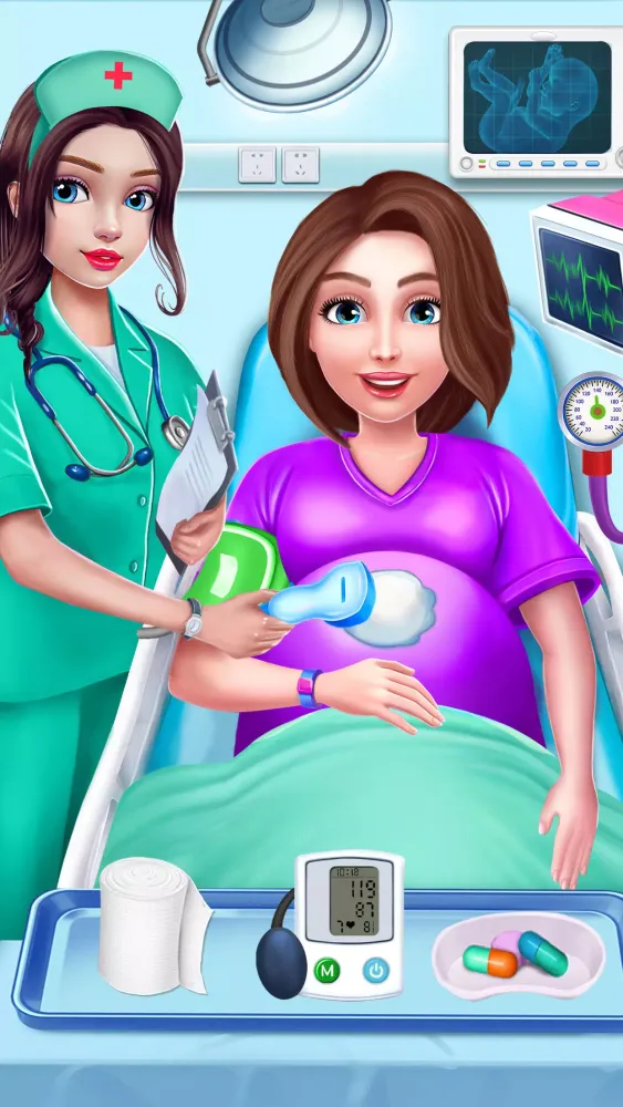 Screenshot di Pregnant Mommy Care Baby Games