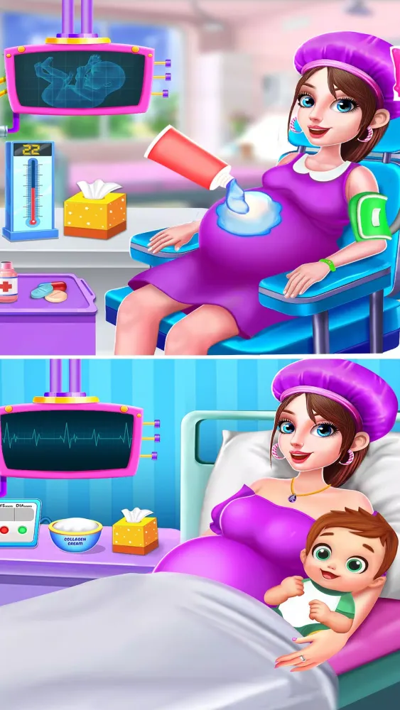 Screenshot di Pregnant Mommy Care Baby Games