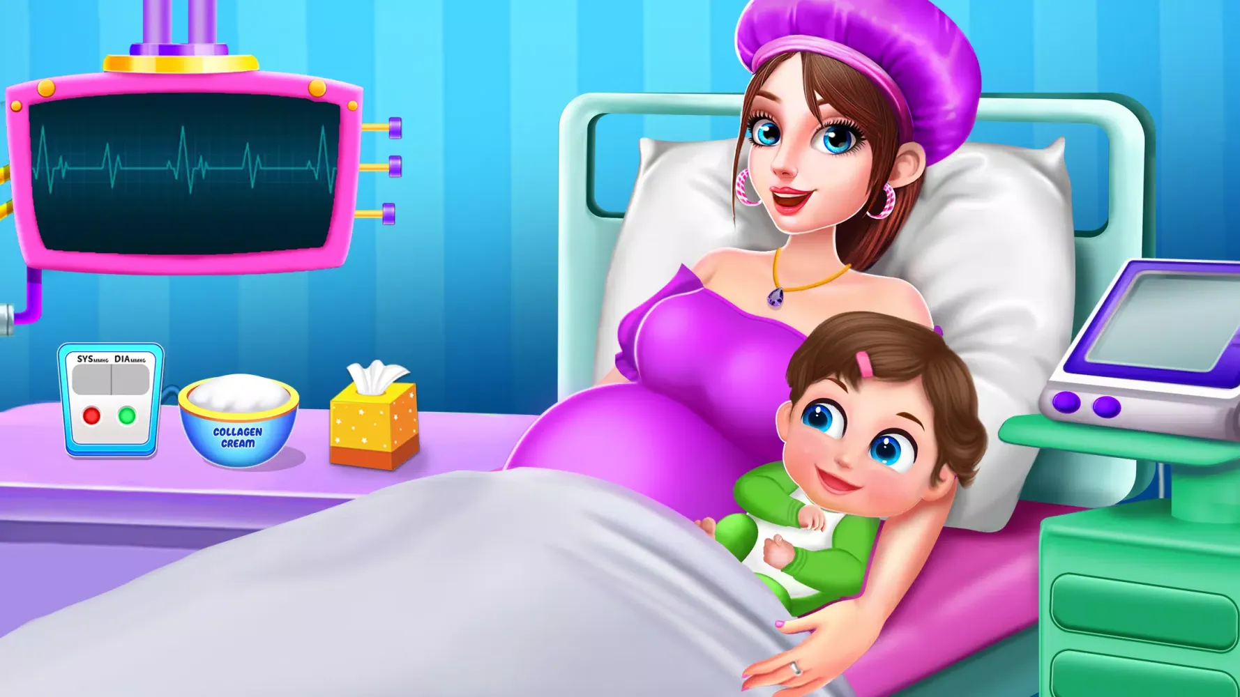 Screenshot di Pregnant Mommy Care Baby Games