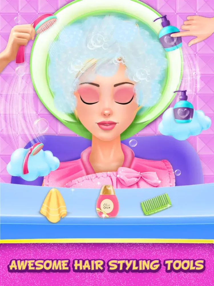 Capturas de pantalla de Braided Hair Stylist Makeover iPad 