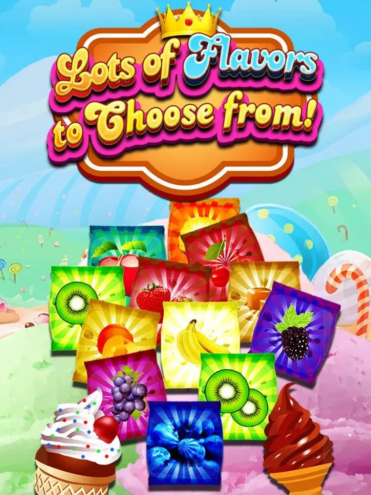 Скриншоты “ A+ My New Sundae Maker Free – Endless Ice Cream Cone Creator Learning Games iPad 