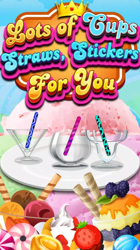 Скриншоты “ A+ My New Sundae Maker Free – Endless Ice Cream Cone Creator Learning Games