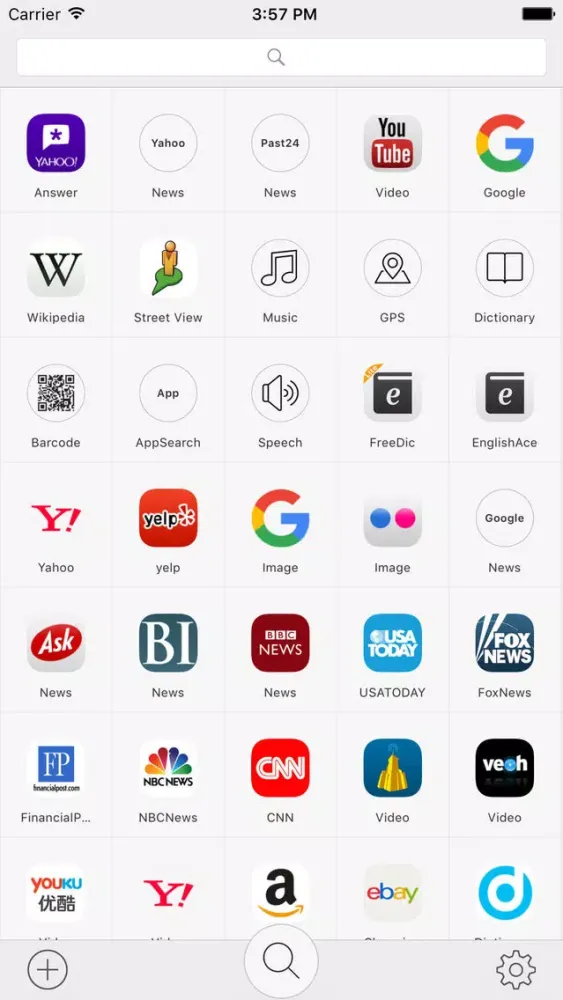 Search Ace : Quick Web Search Screenshots