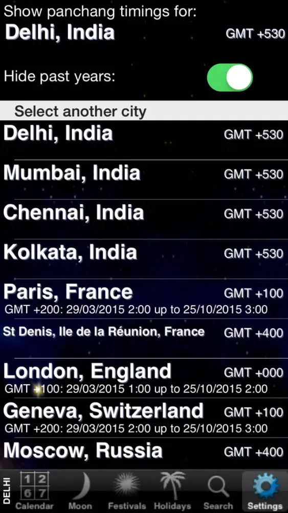 India Panchang Calendar 2015 Ekran Görüntüleri