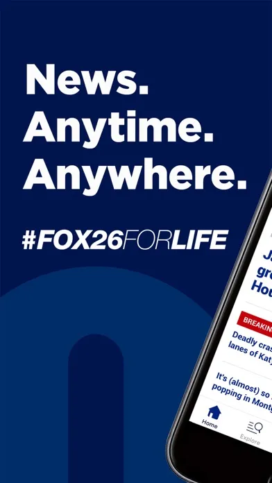 Ảnh chụp màn hình của FOX 26 Houston: News & Alerts