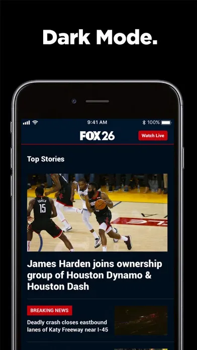 Ảnh chụp màn hình của FOX 26 Houston: News & Alerts