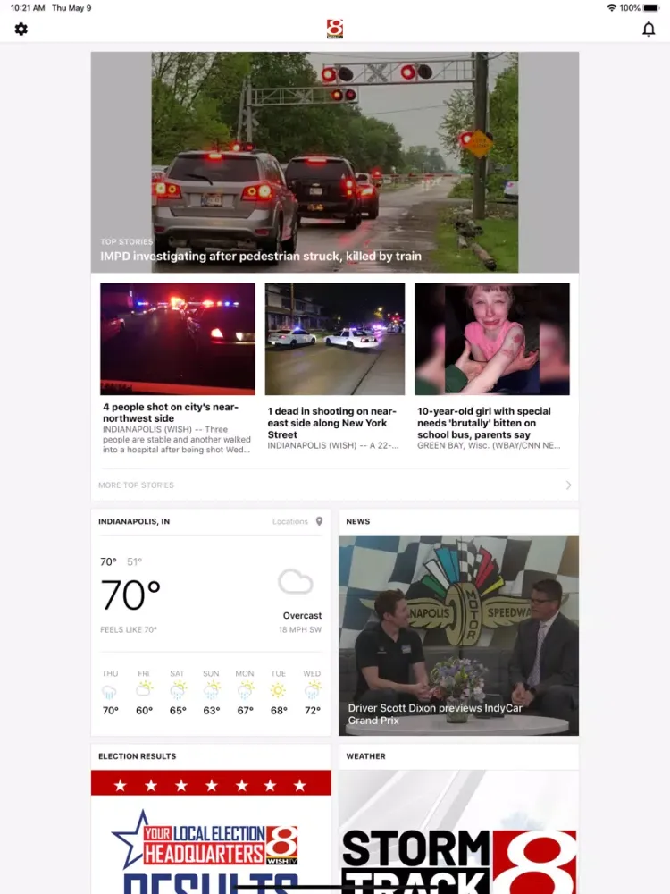 WISH-TV - Indianapolis News iPad  سکرین شاٹس