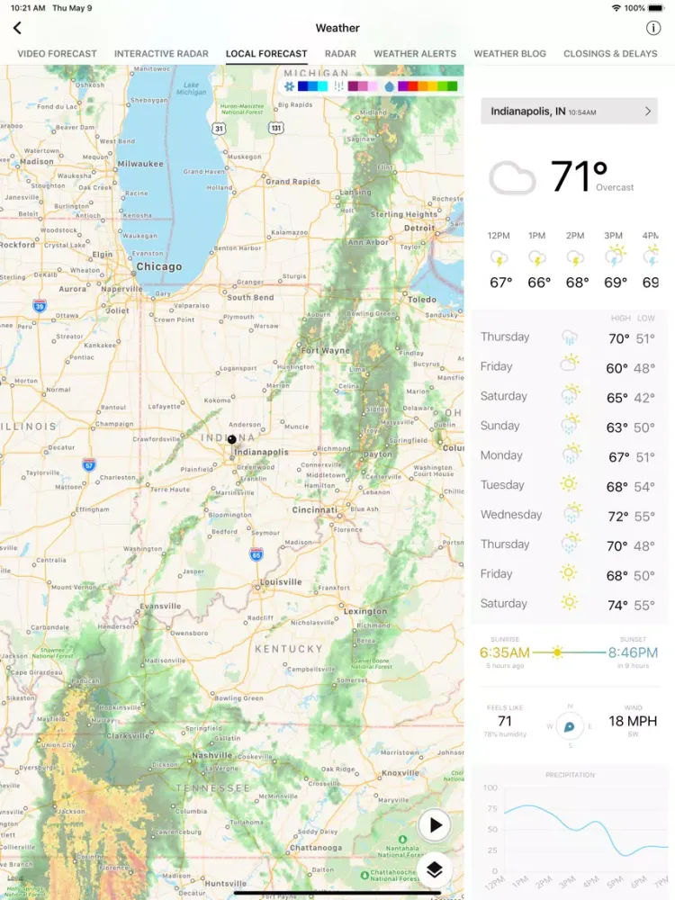 WISH-TV - Indianapolis News iPad  سکرین شاٹس