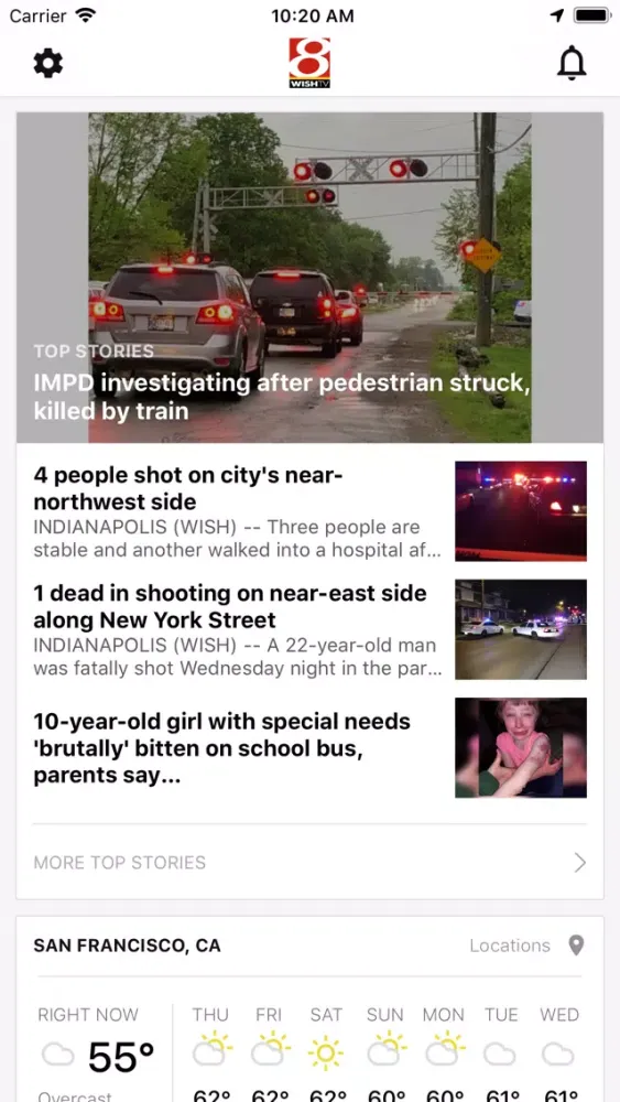 WISH-TV - Indianapolis News سکرین شاٹس