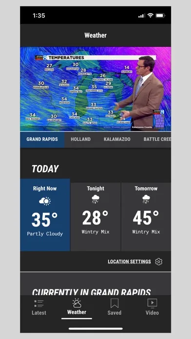 ภาพหน้าจอของ WOOD TV8 - Grand Rapids News