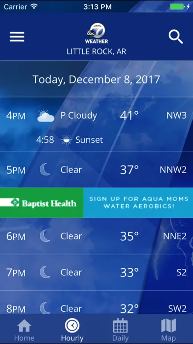 KATV Channel 7 Weather Screenshots