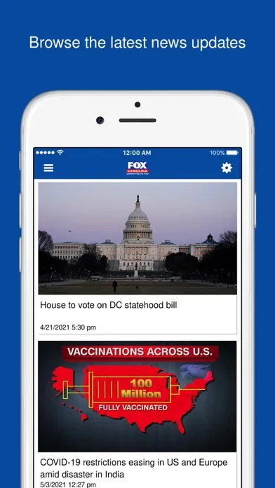 FOX Carolina News Screenshots