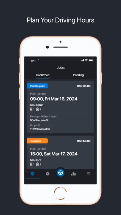 تصاویر CBC Driver App