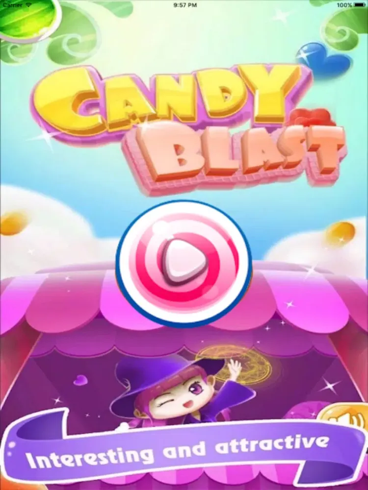 Cool Candy Lovely Blast-Best Crush 3 game for Free iPad 應用截圖