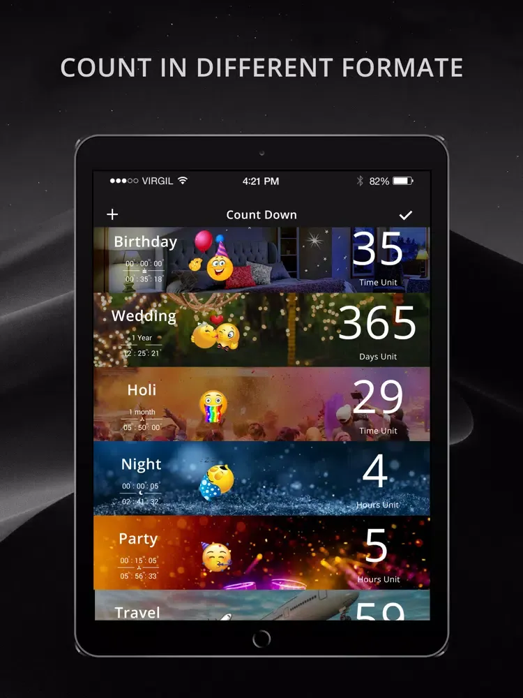 Day Counter : Countdown iPad 应用截图