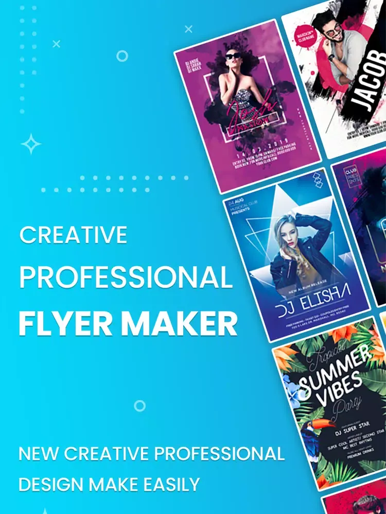 Flyer maker, Poster Maker iPad  স্ক্রিনশট